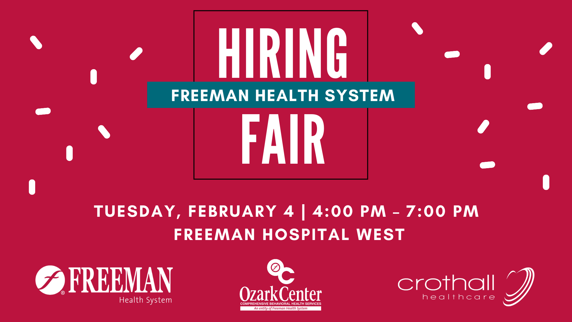 Hiring Fair Jan 2020 Hiring Fair Jan 2020