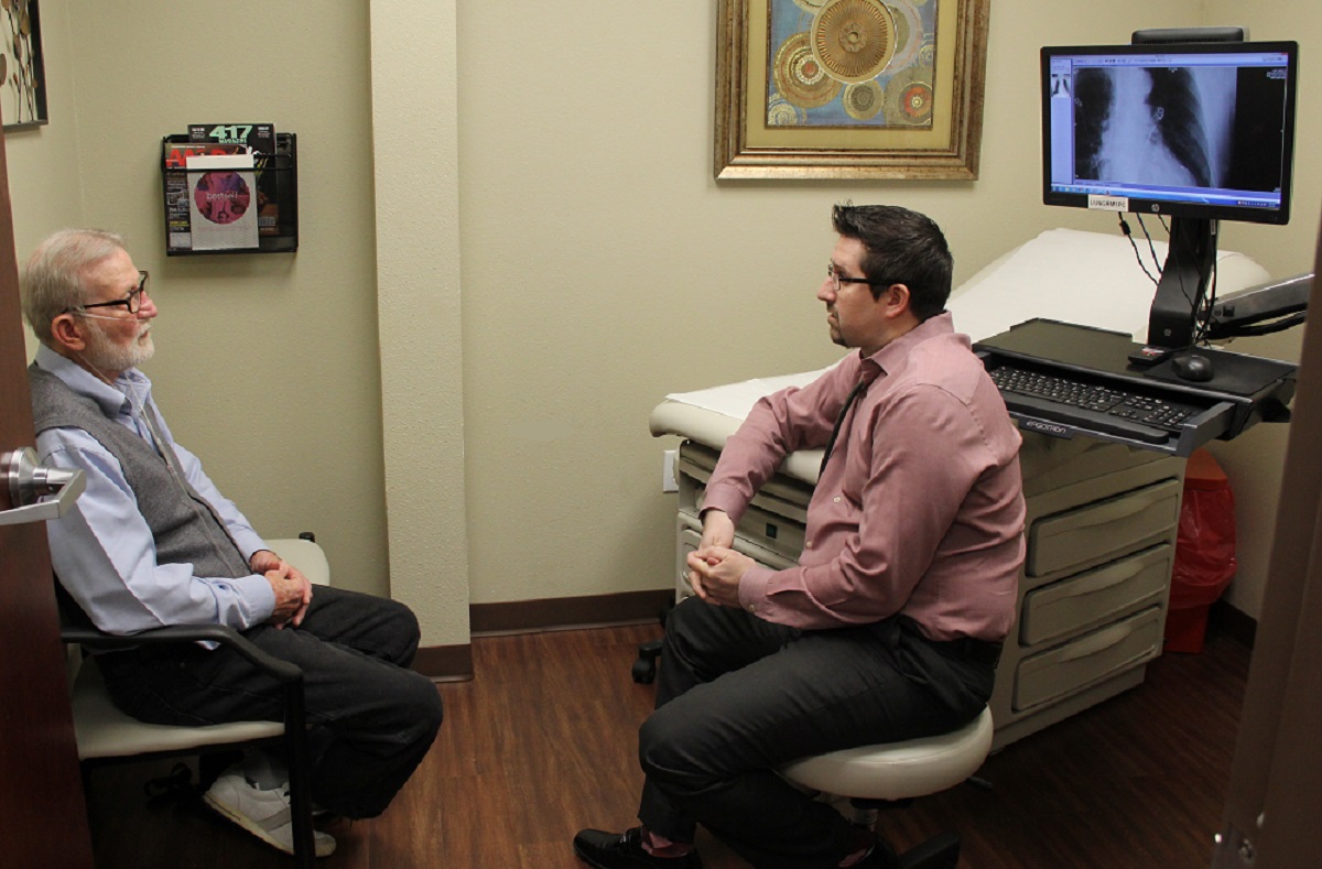 Dr. Pierson and Patient Dr. Pierson and Patient