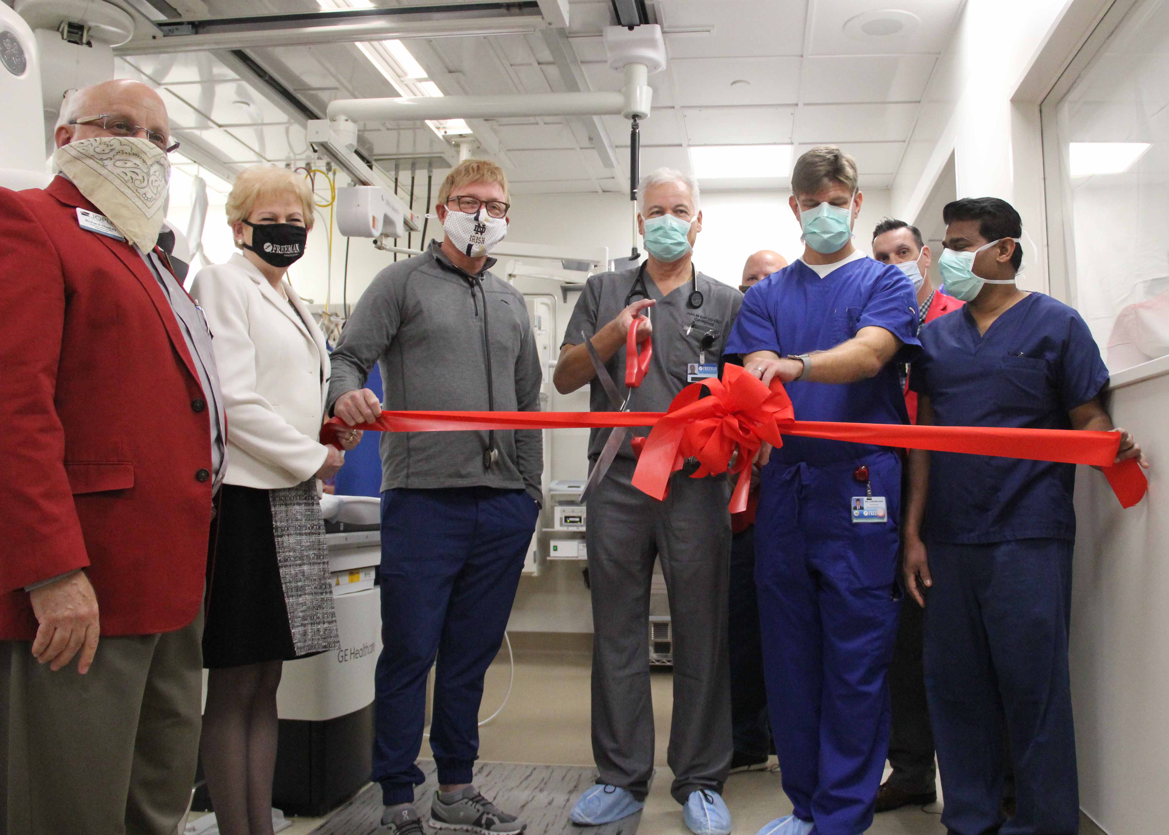 Freeman Invests in New Technology in New Cath Lab