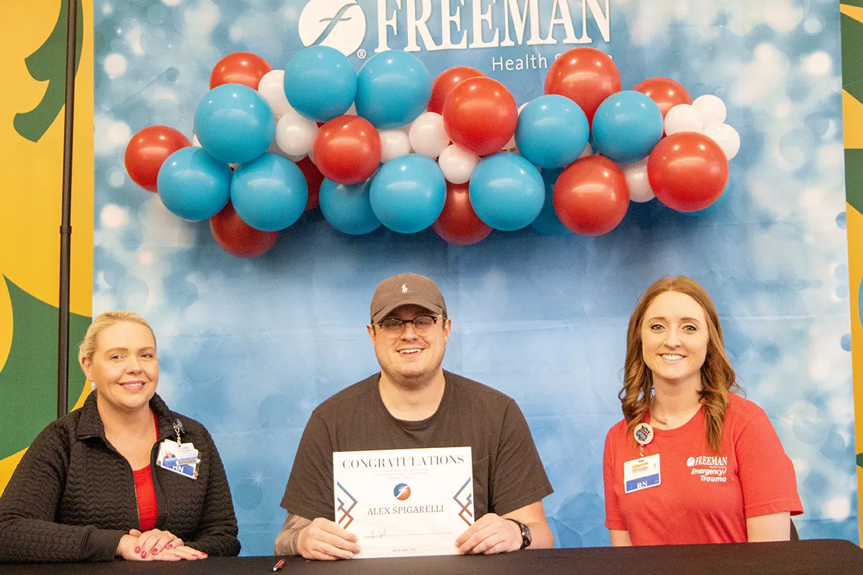 Freeman Holds Special ‘Signing Day’ for Graduate Nurses