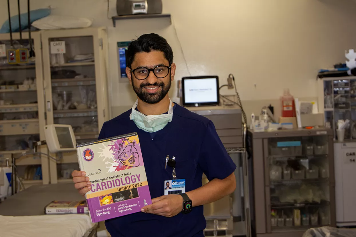 Freeman Cardiologist Helps Publish Medical Textbook