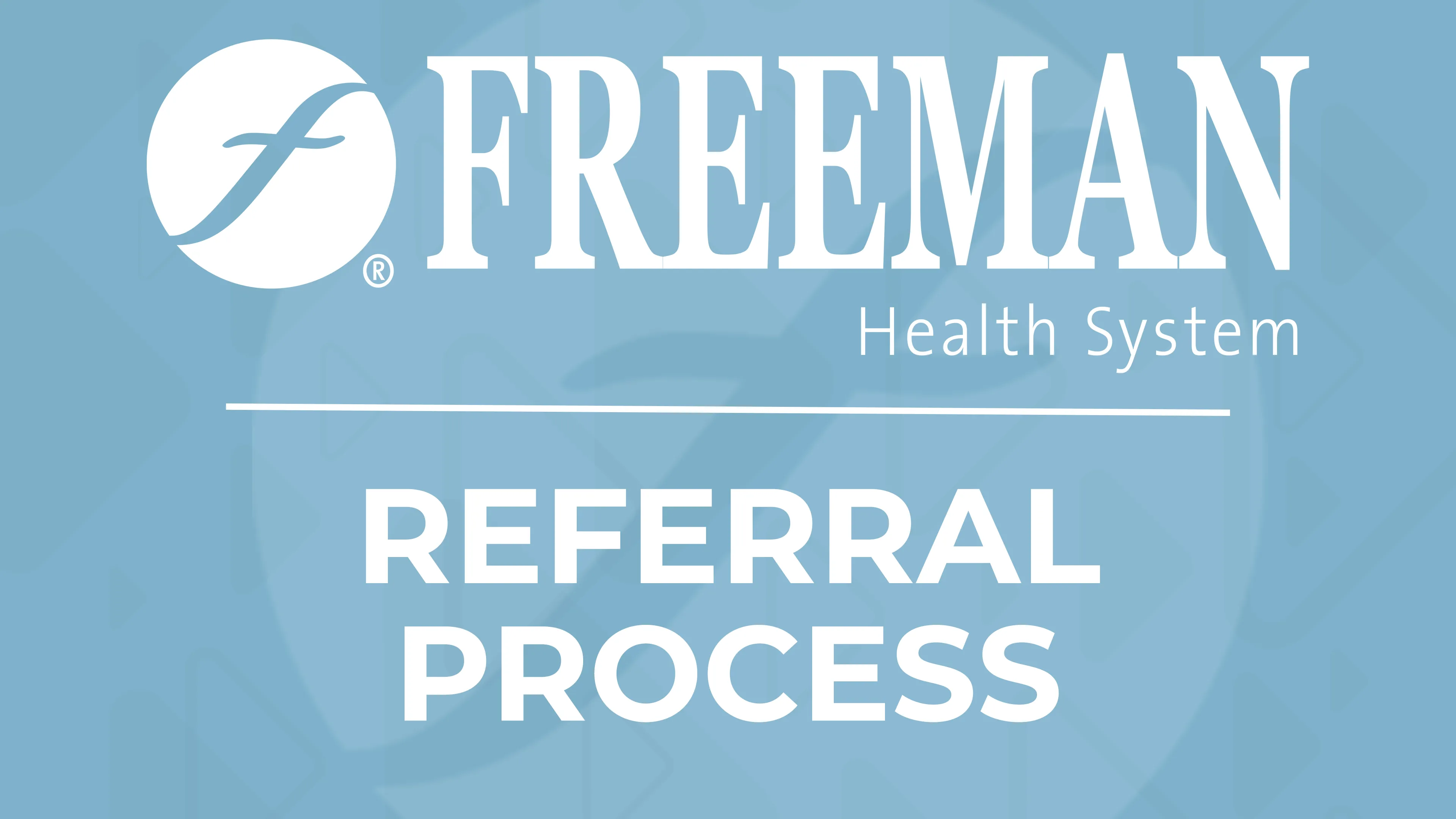 Freeman Neosho Rehab Center - Referral Process